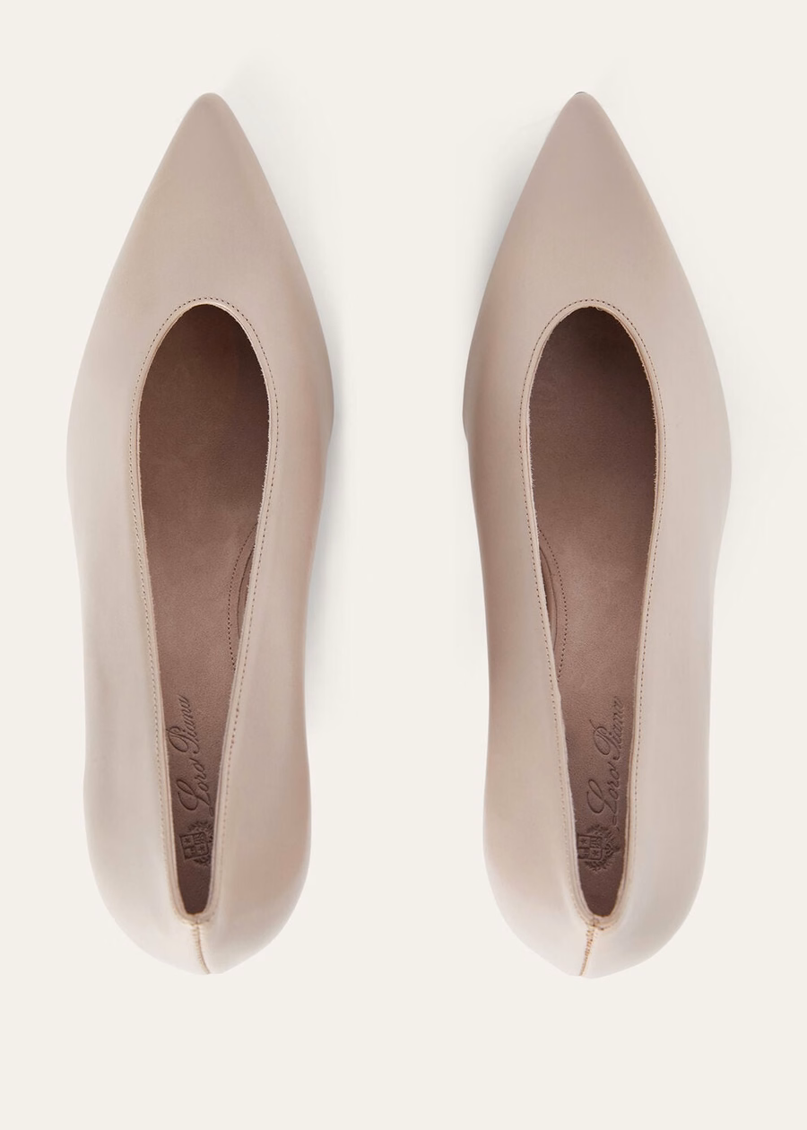 Viola High Wedge Pump pink calfskin Nouveau