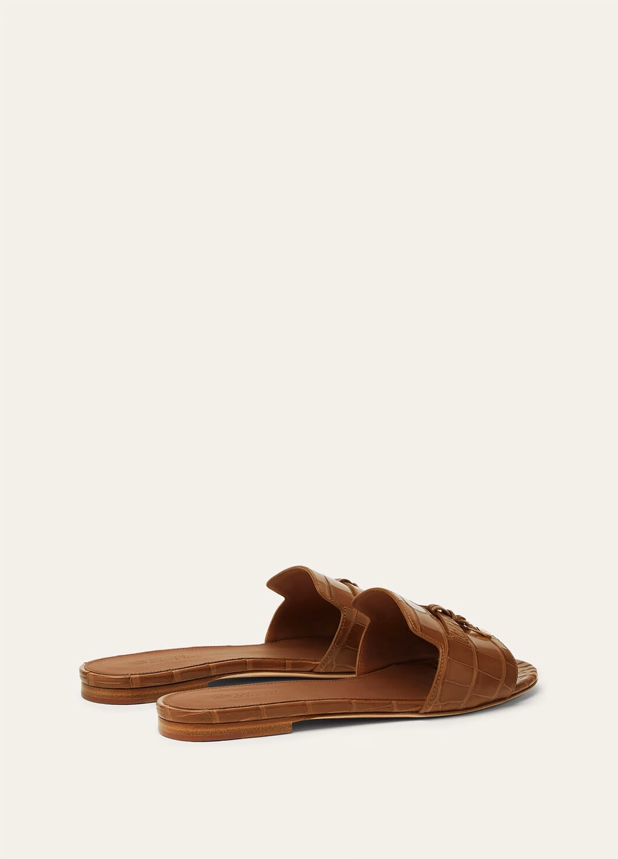 Summer Charms Sandal Mole made of alligator leather