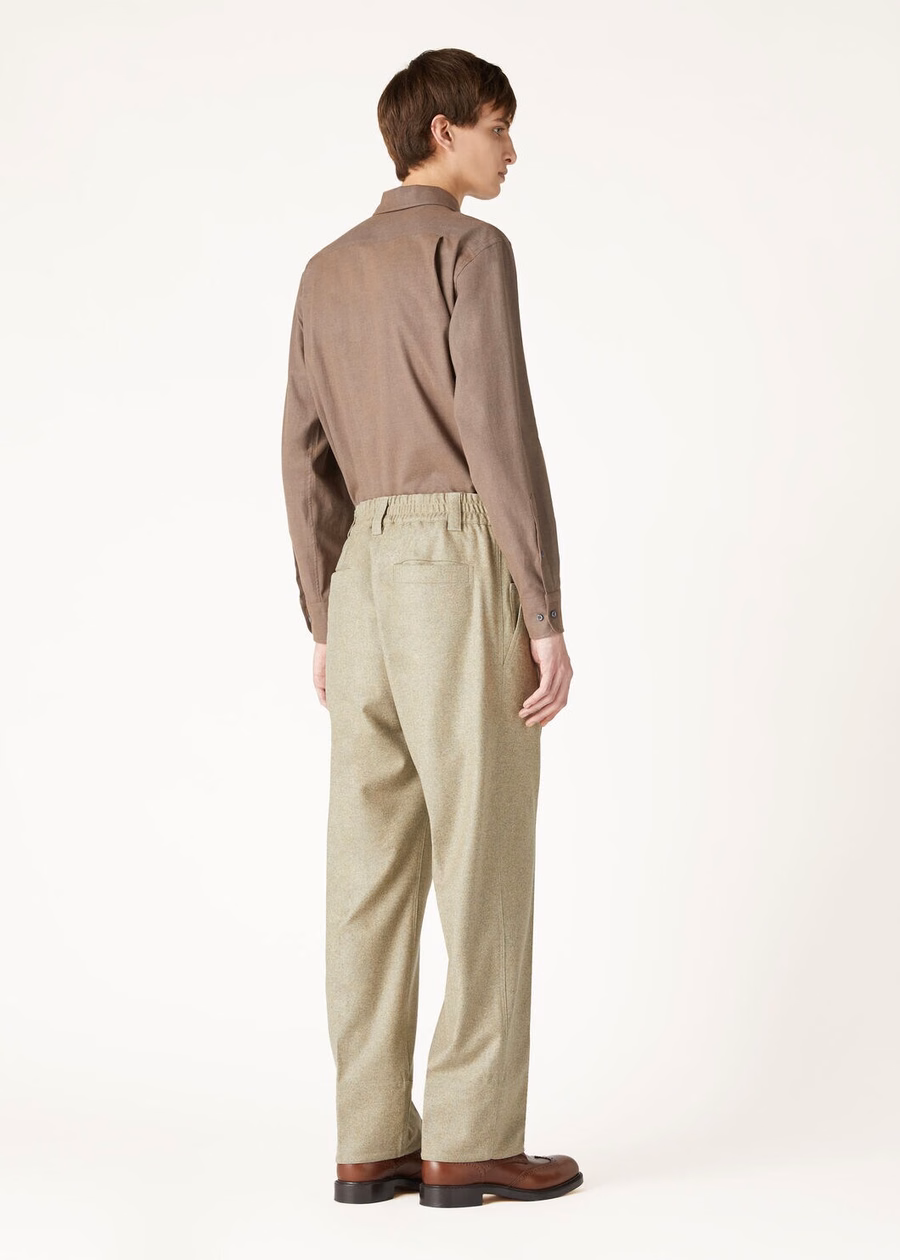 Andre Cotton Shirt Rusty Ember