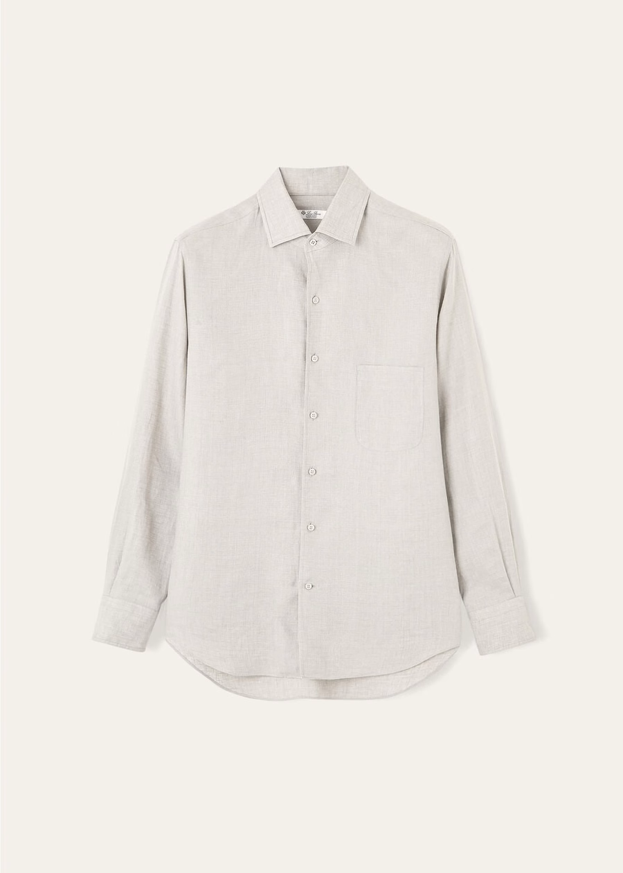 Andre Shirt in Pelican Grey