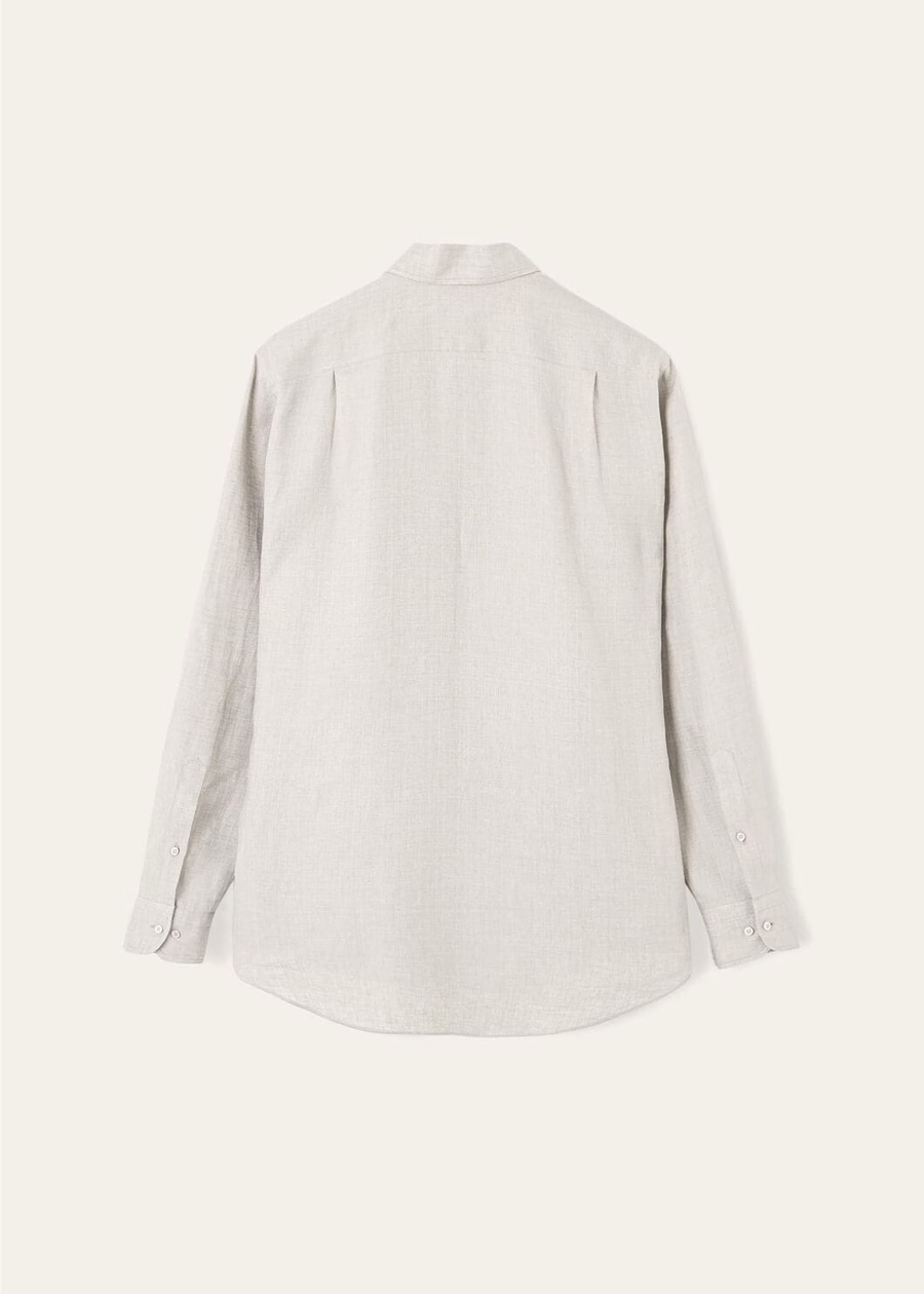 Andre Shirt in Pelican Grey