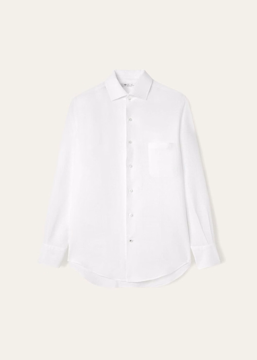 Andre Shirt In Optical White