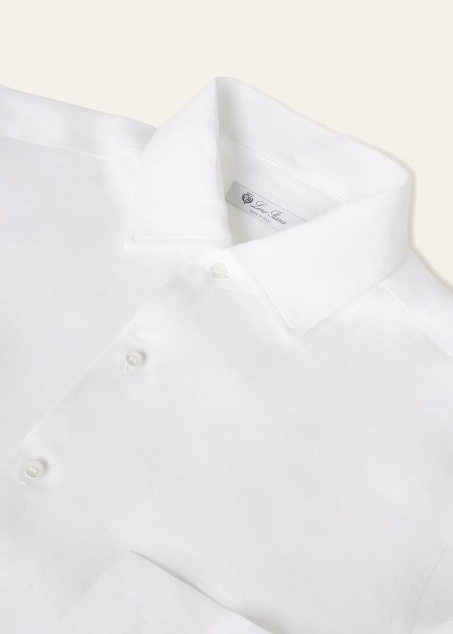 Andre Shirt In Optical White