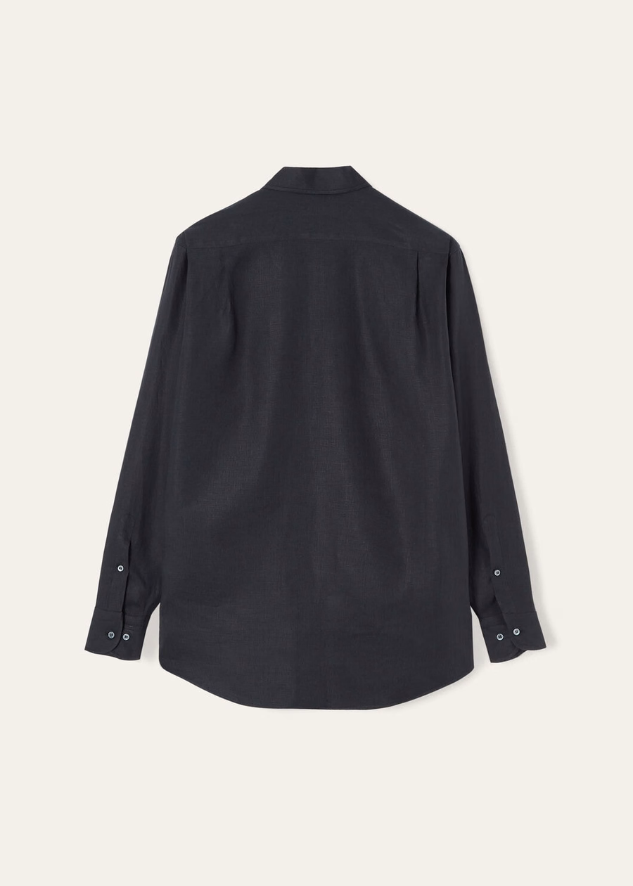 Andre Shirt in Navy Blue