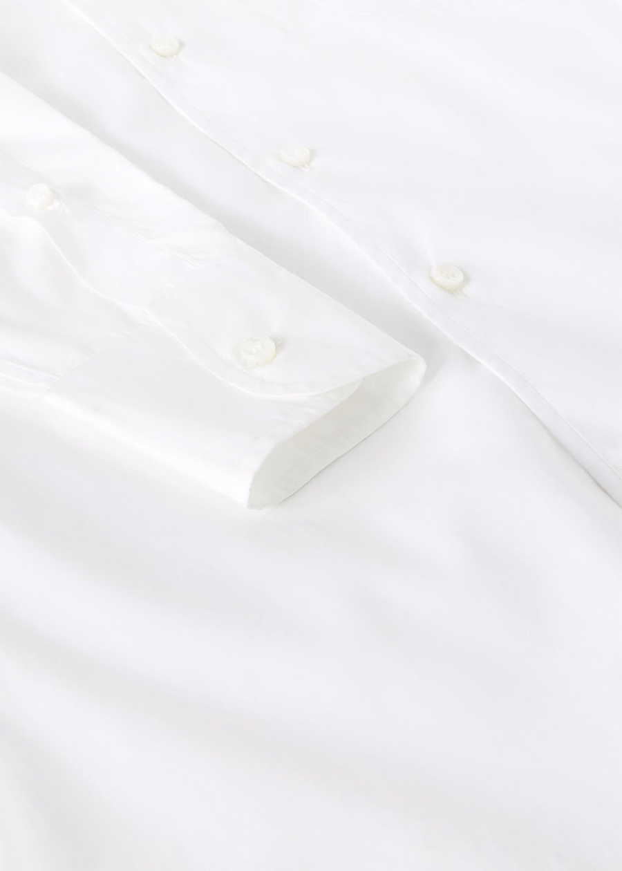 Andre Cotton Shirt Optical White