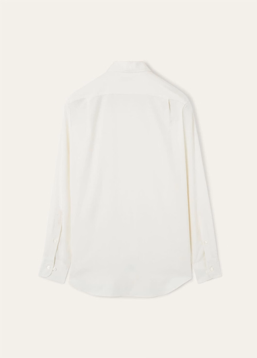 Andre Nougat silk shirt