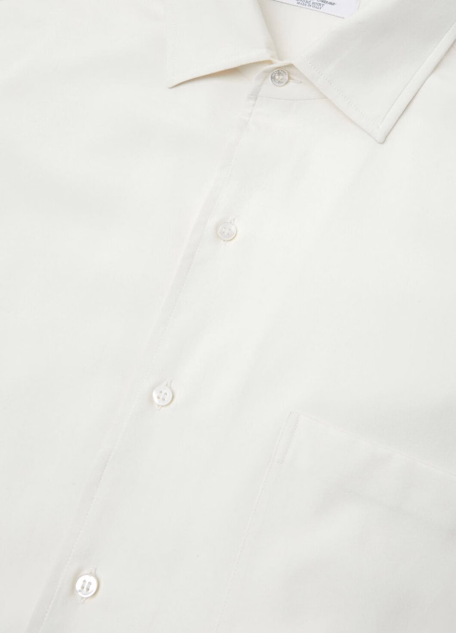Andre Nougat silk shirt