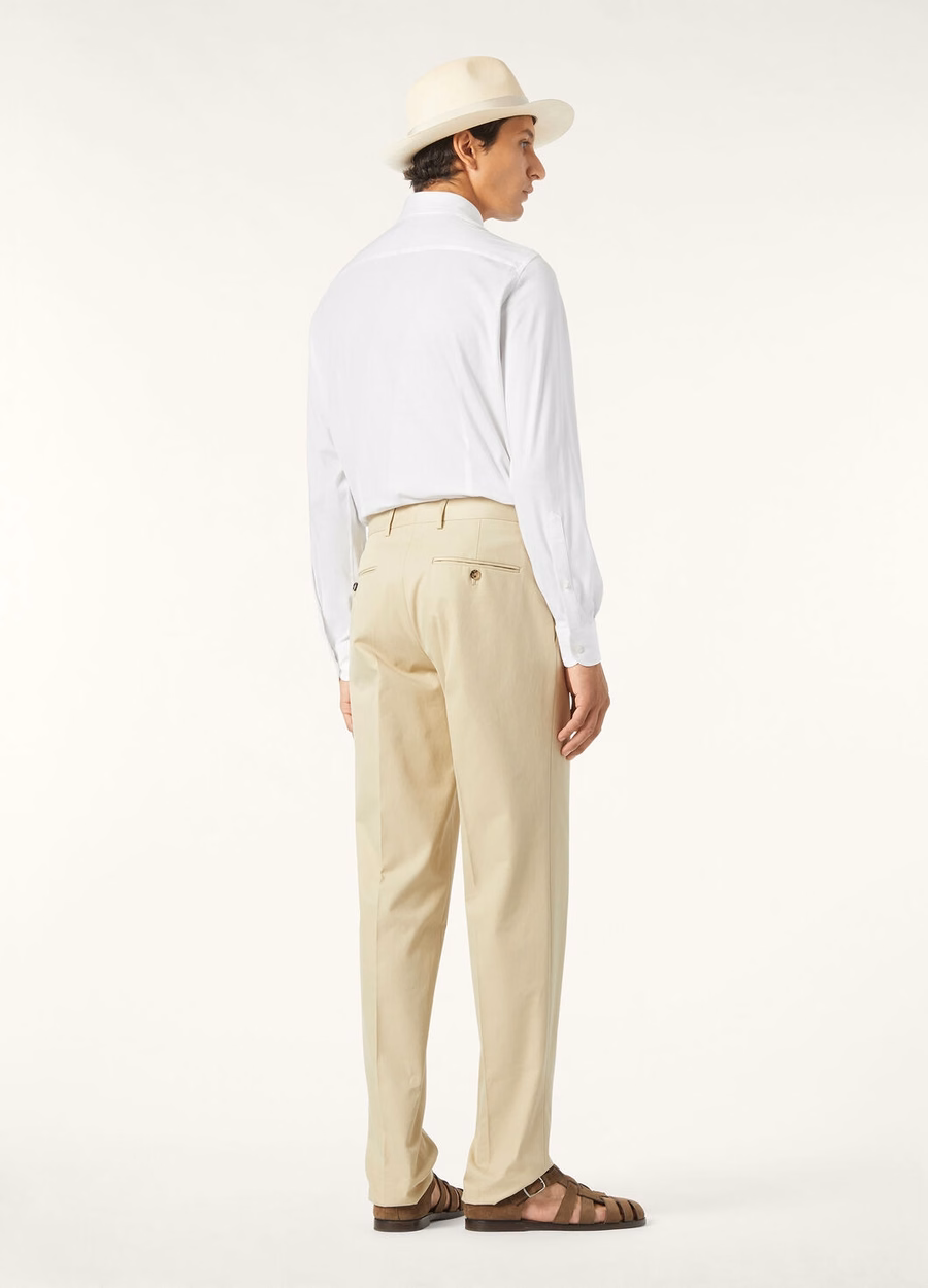 Andrew Cotton Shirt White