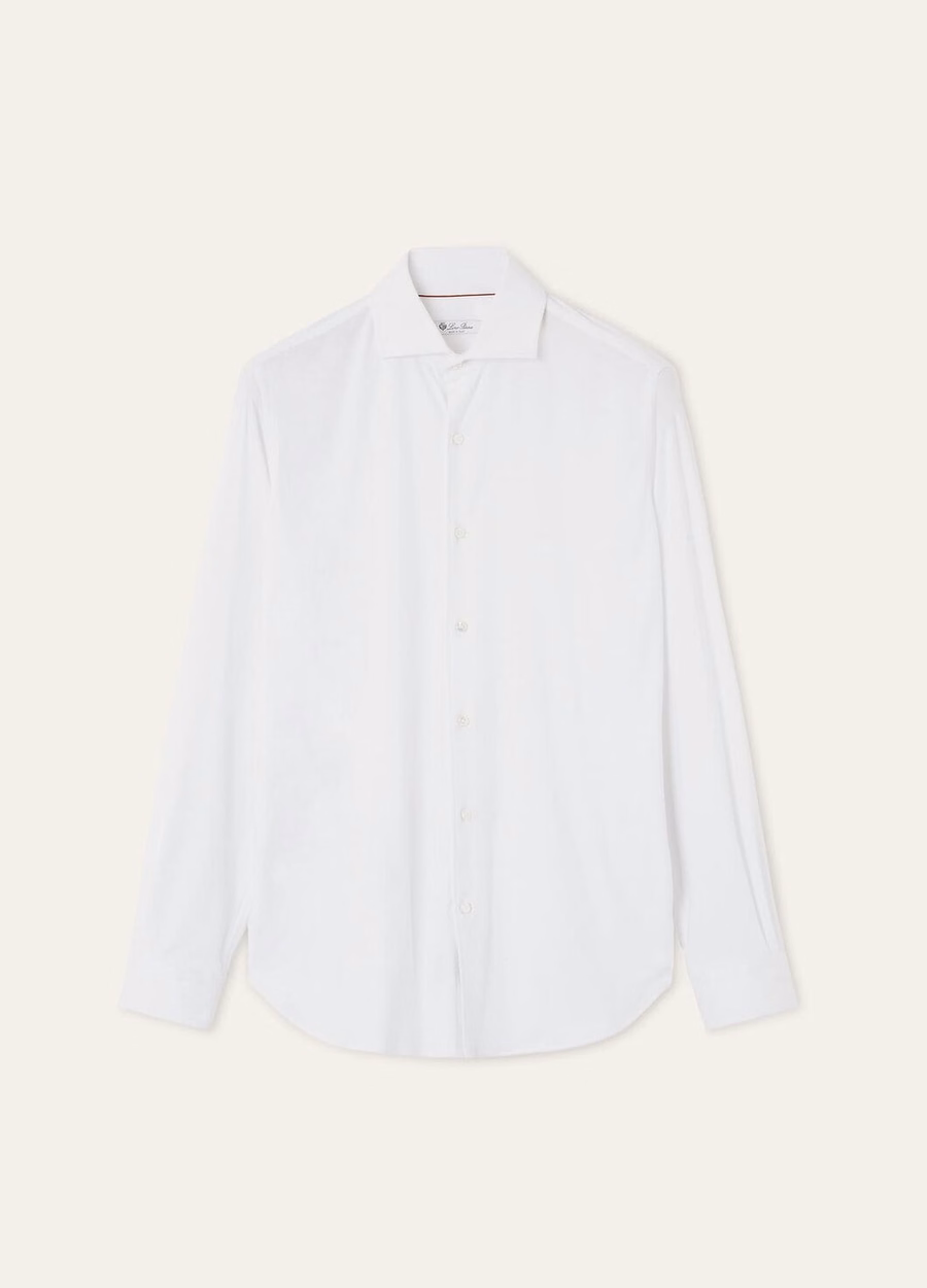 Andrew Cotton Shirt White