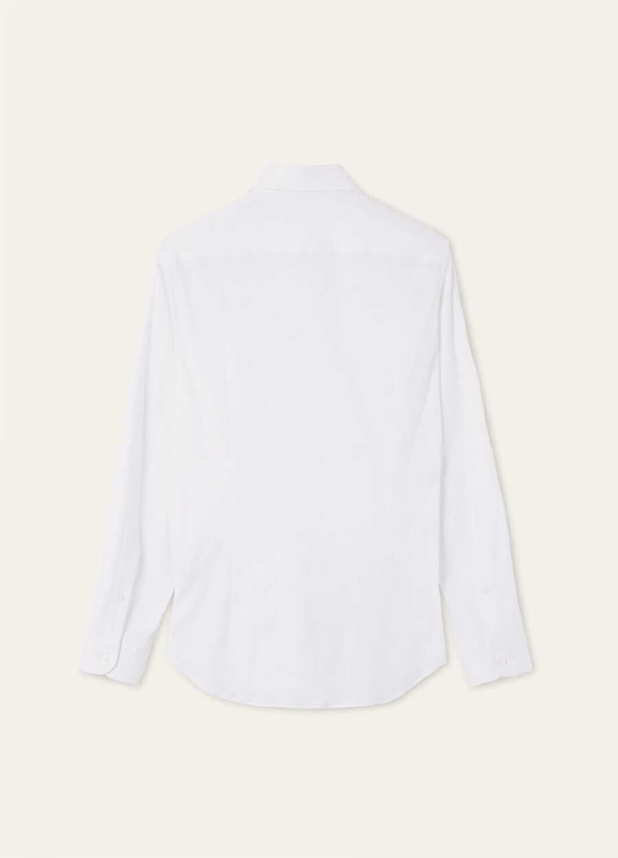 Andrew Cotton Shirt White
