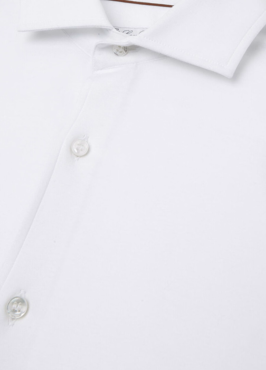 Andrew Cotton Shirt White