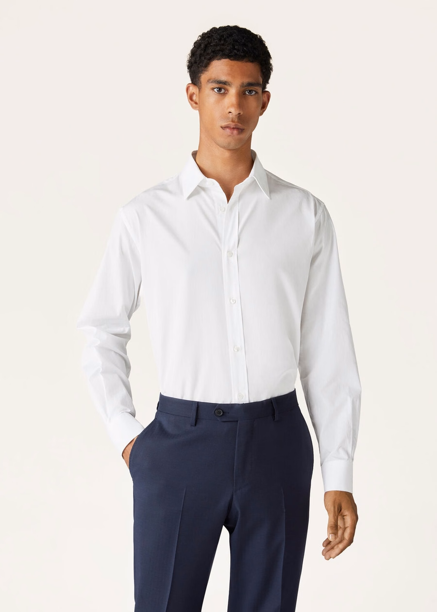 International Shirt Cotton White Optic