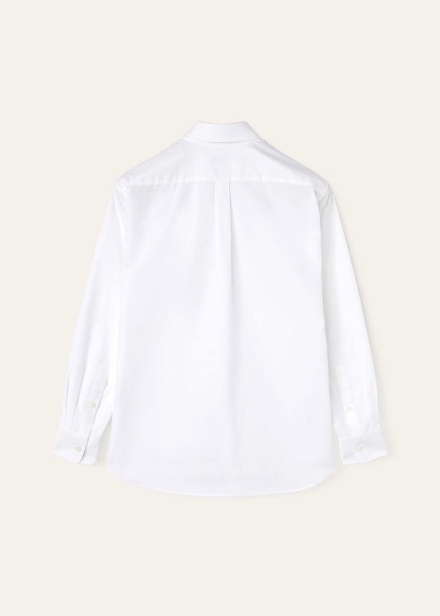 Elia Cotton Shirt Optical White