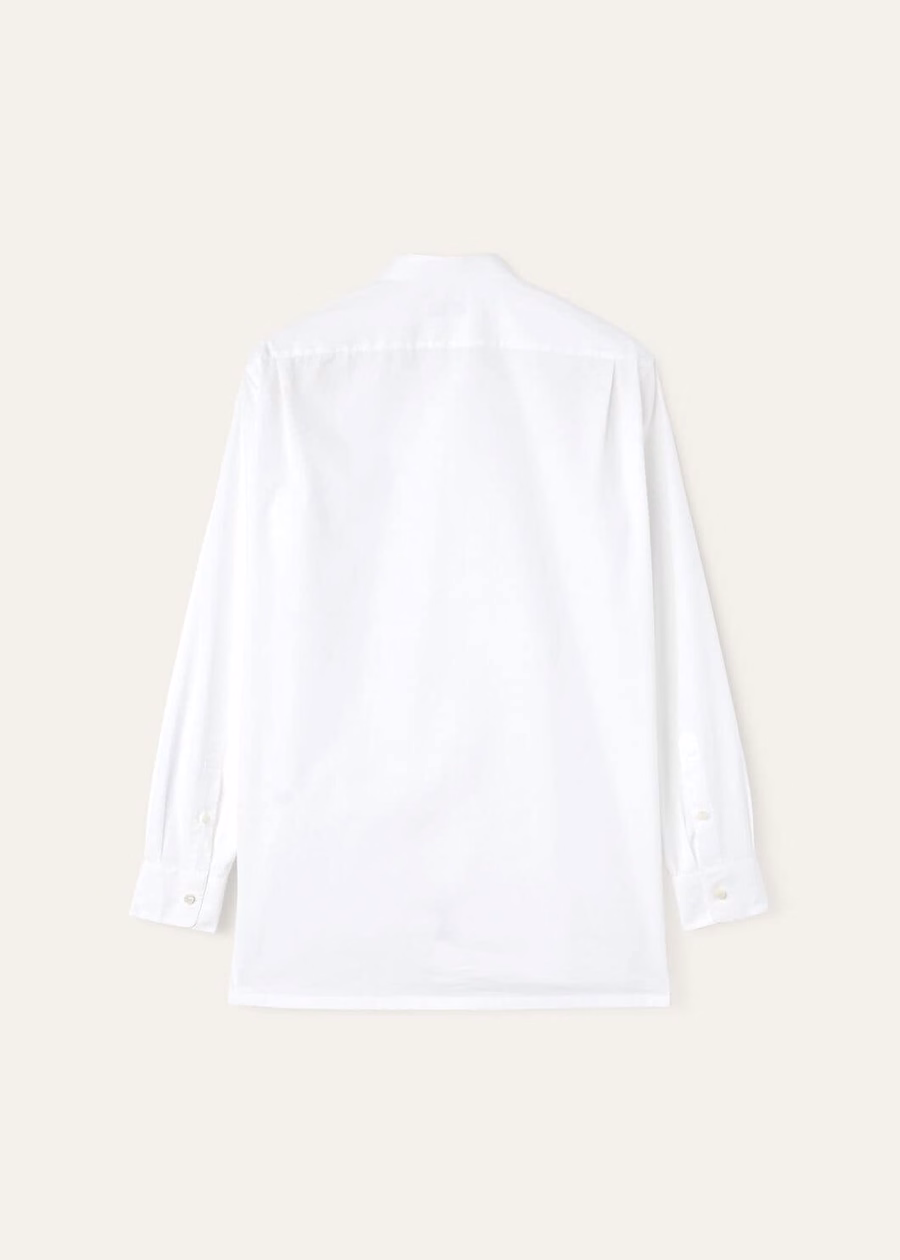 Filippo Cotton Shirt Optical White