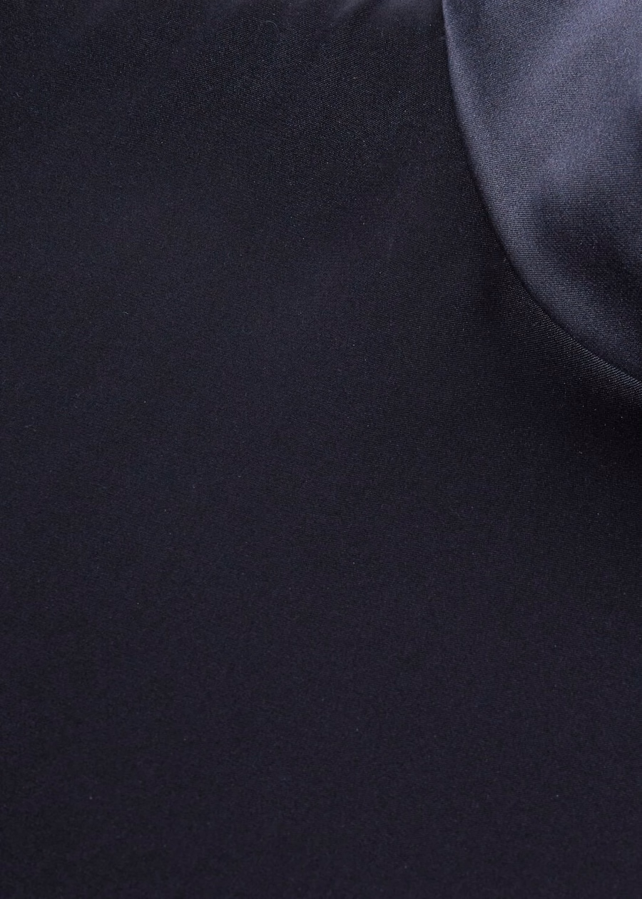 Carys Shirt Silk Navy Blue