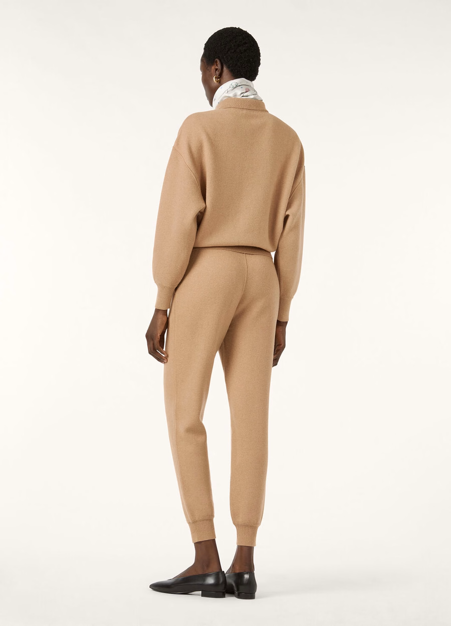 Roccapietra Polo Sweatshirt Camel Light Tan