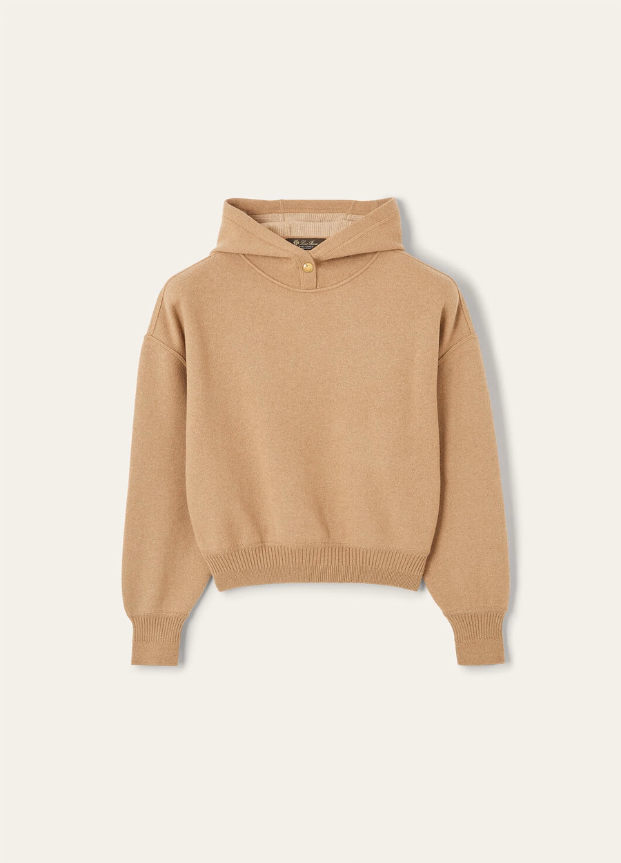 Roccapietra Hoodie Camel Light Tan