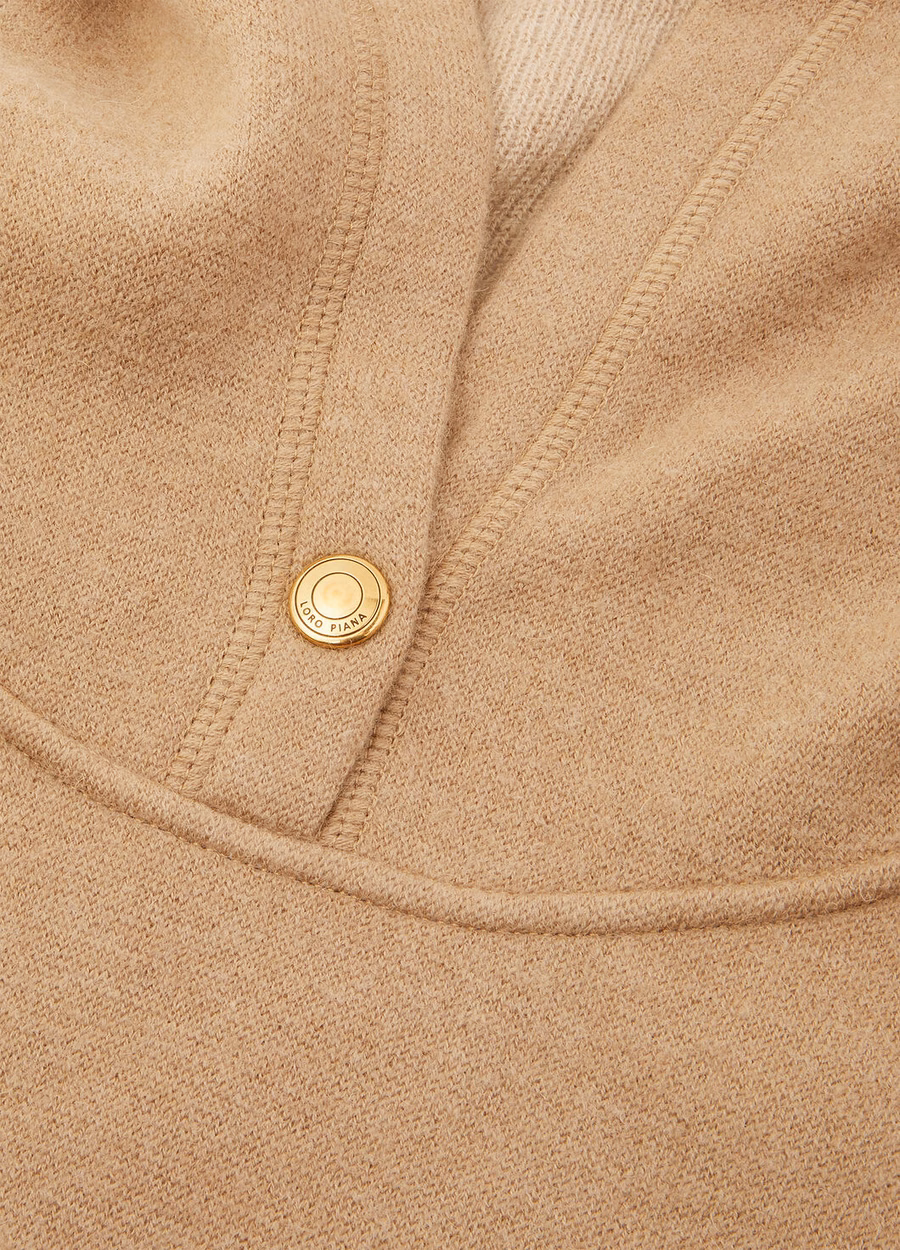 Roccapietra Hoodie Camel Light Tan