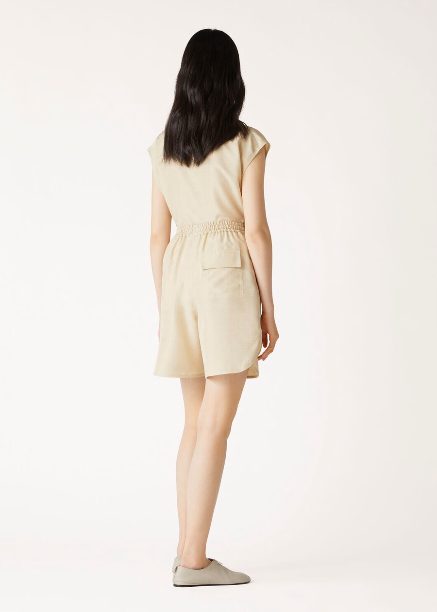 Chanya Top Silk Silken Sand