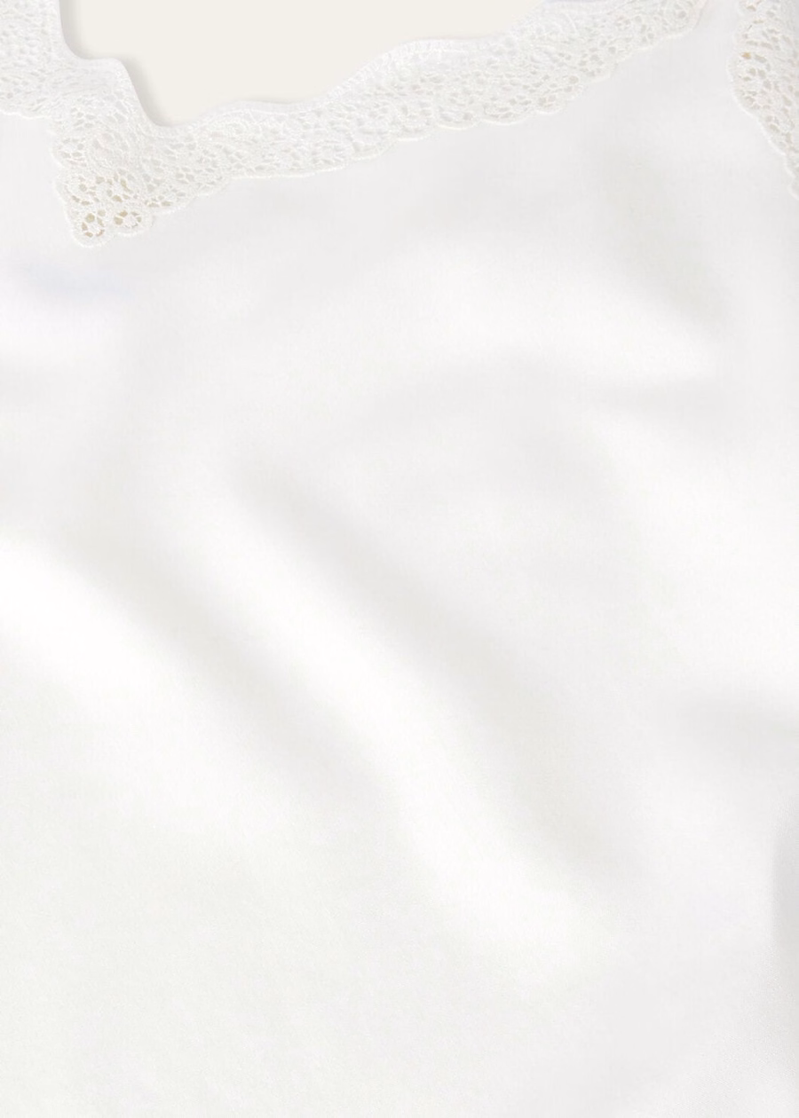 Silk Nougat Top Katerina