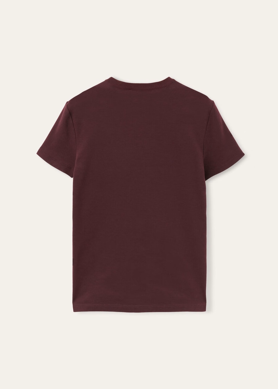 T-shirt My-T Cotton Deep Burgundy