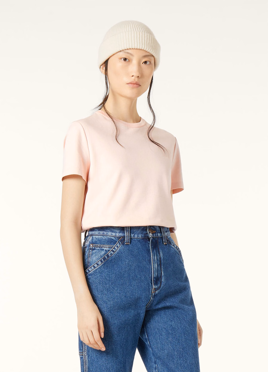 My-T Cotton Fluffy Pink T-shirt