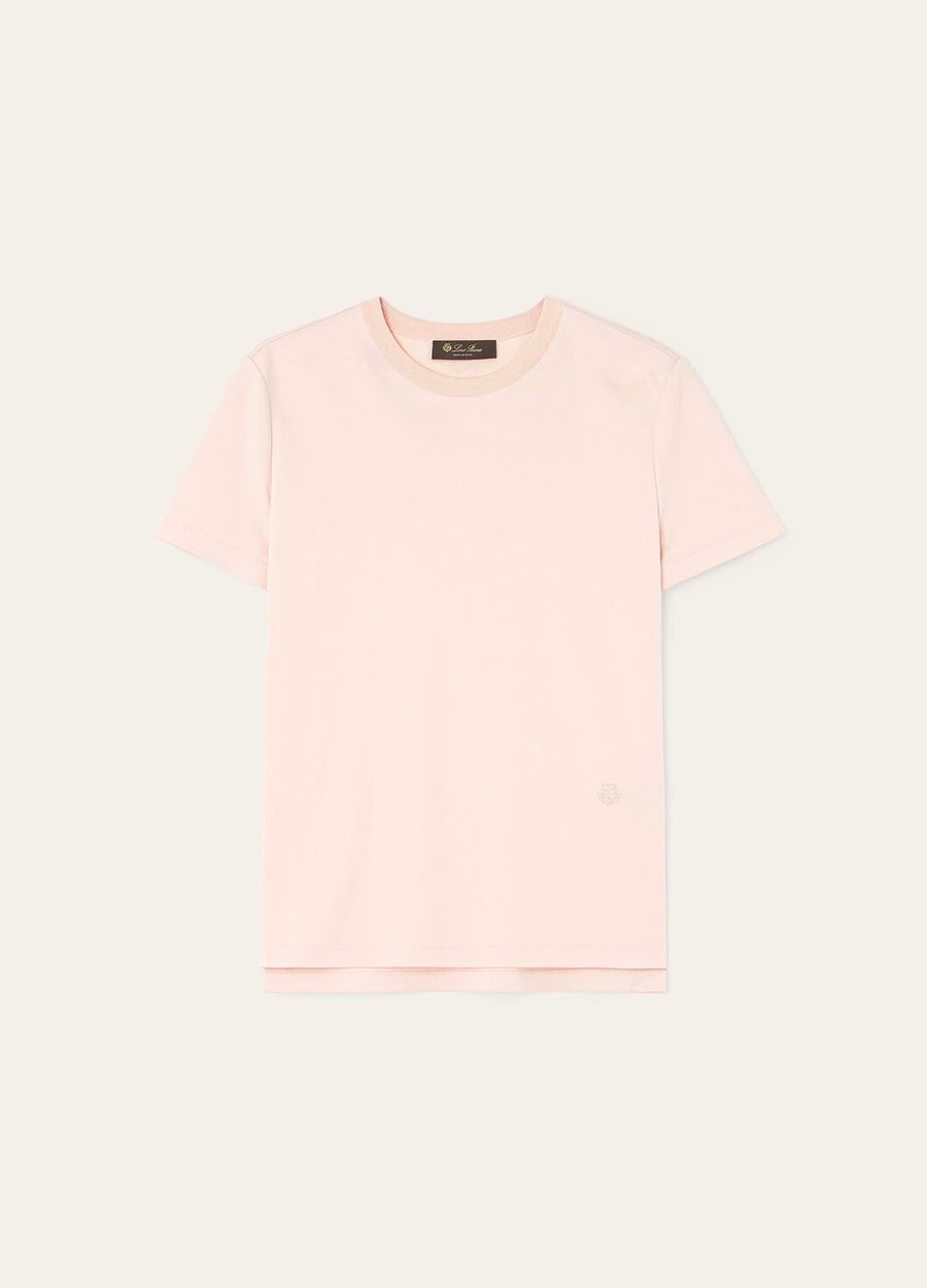 My-T Cotton Fluffy Pink T-shirt