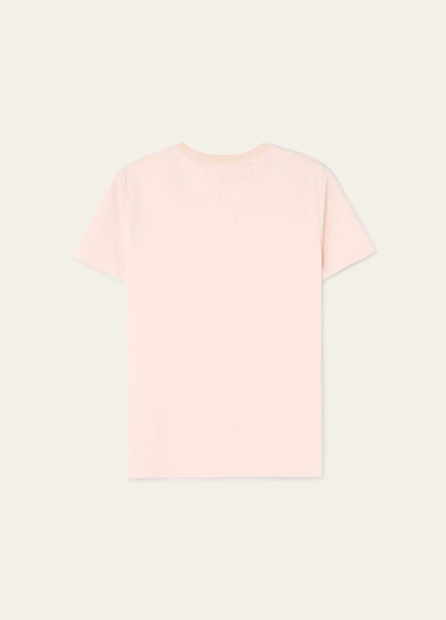 My-T Cotton Fluffy Pink T-shirt