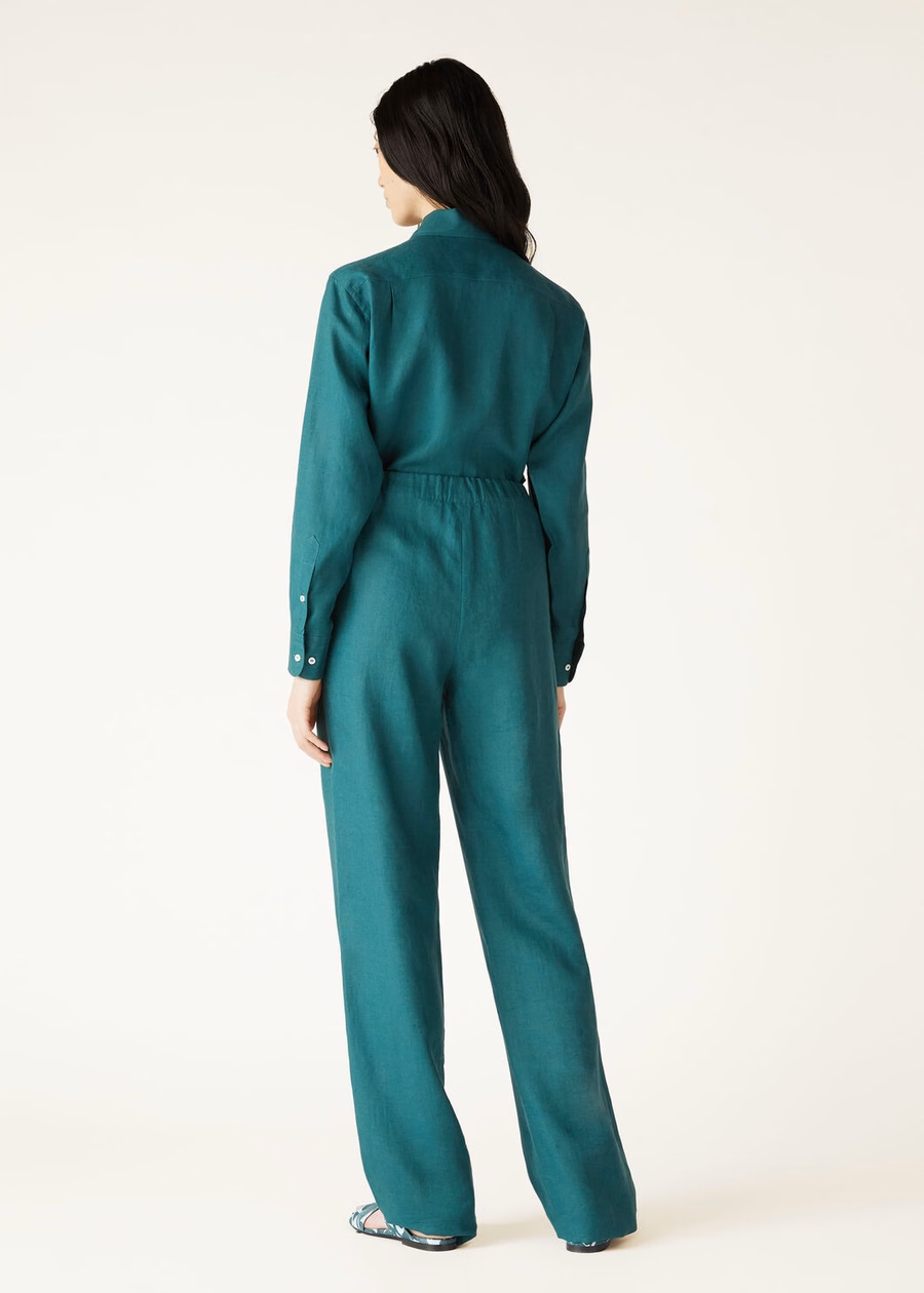 Andre Shirt In Green Spirulina