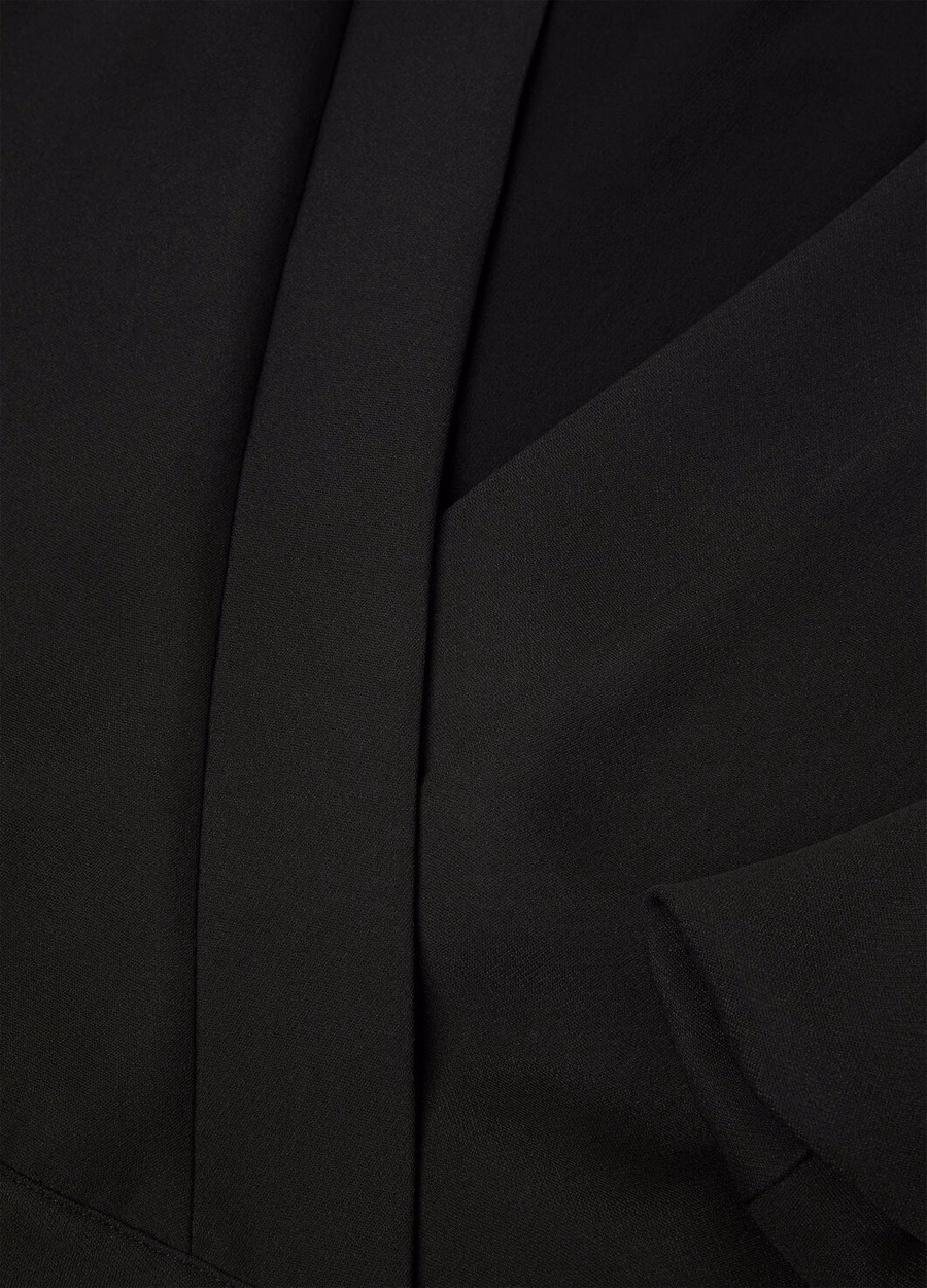 Clancy Black Silk Shirt