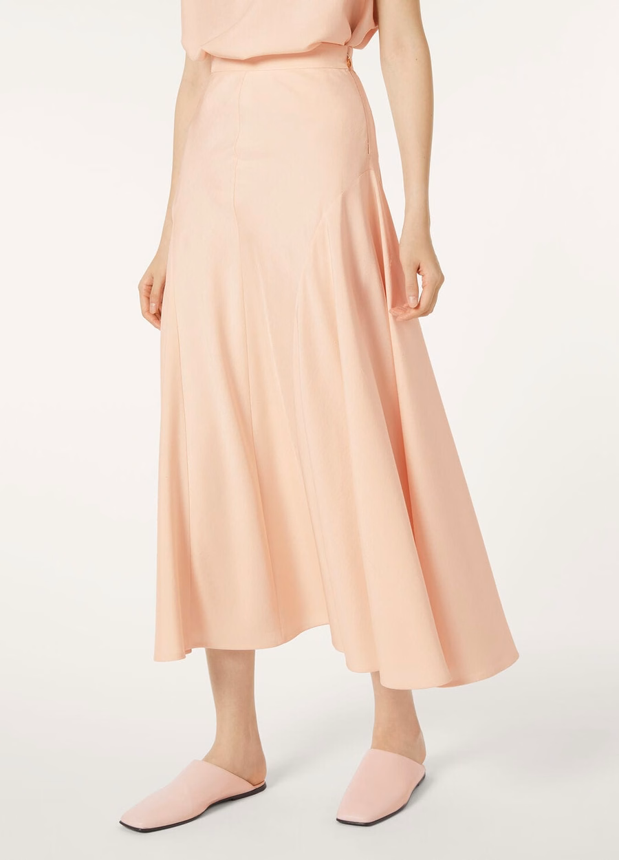 Giustina Skirt Soft Silk Pink