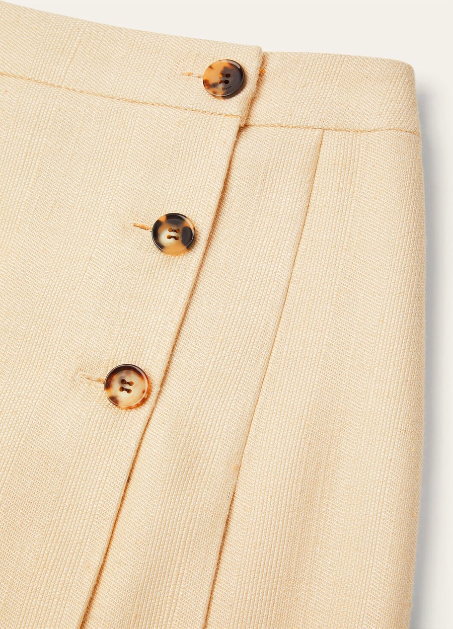 Aida Silk Milk Amber Skirt