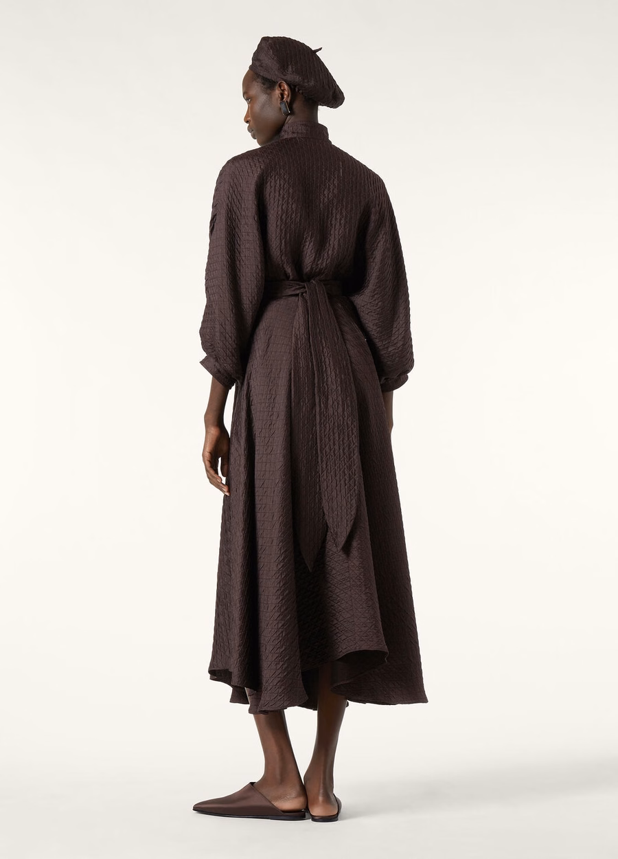 Elise Silk Clove Skirt