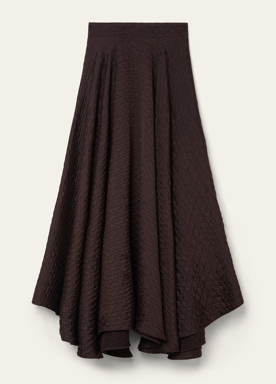 Elise Silk Clove Skirt