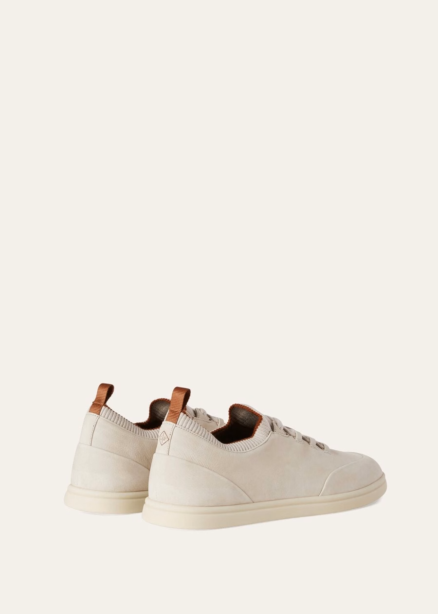 Soho Walk sneakers in ALMOND calfskin