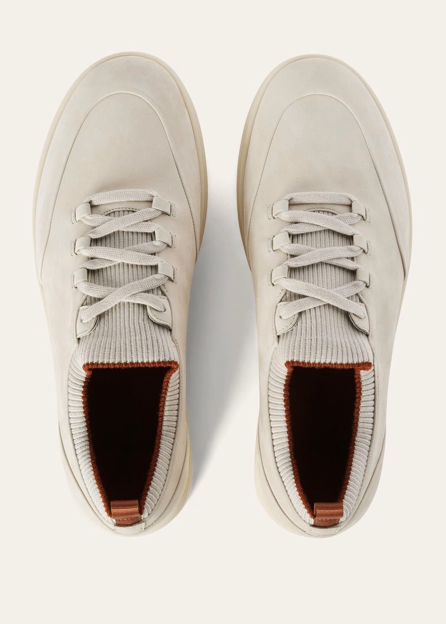 Soho Walk sneakers in ALMOND calfskin
