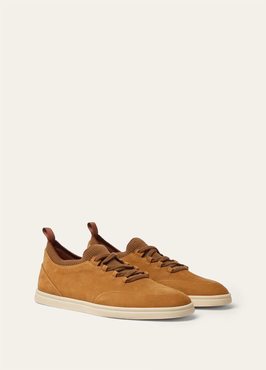 Soho Walk sneakers in Arles Ochre calfskin