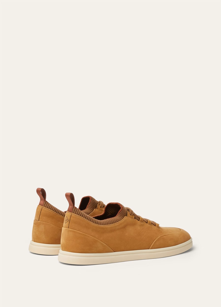 Soho Walk sneakers in Arles Ochre calfskin