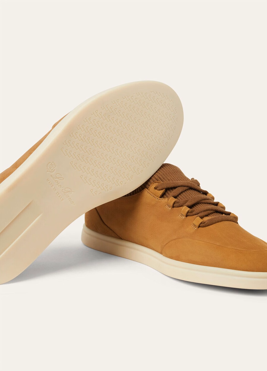 Soho Walk sneakers in Arles Ochre calfskin