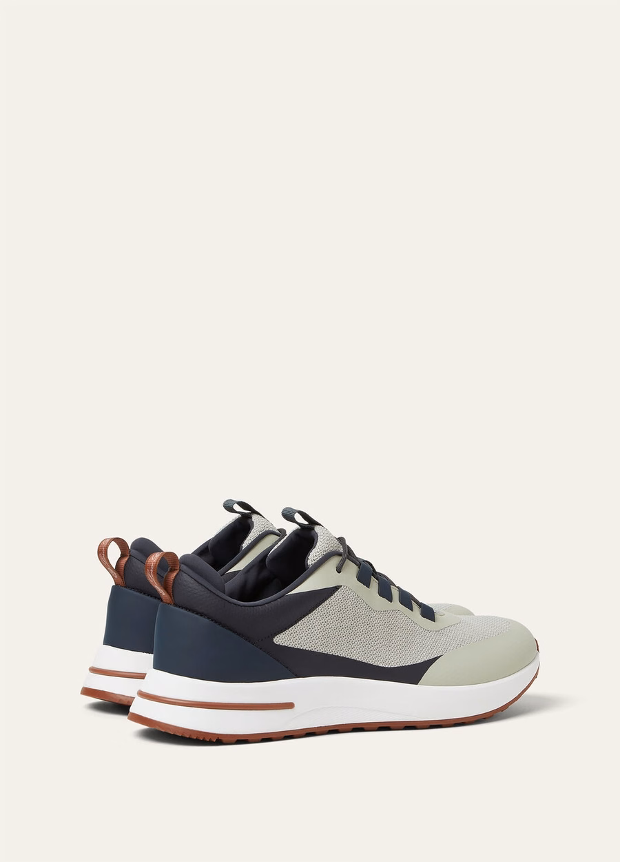 Weekend walking shoes in microfiber