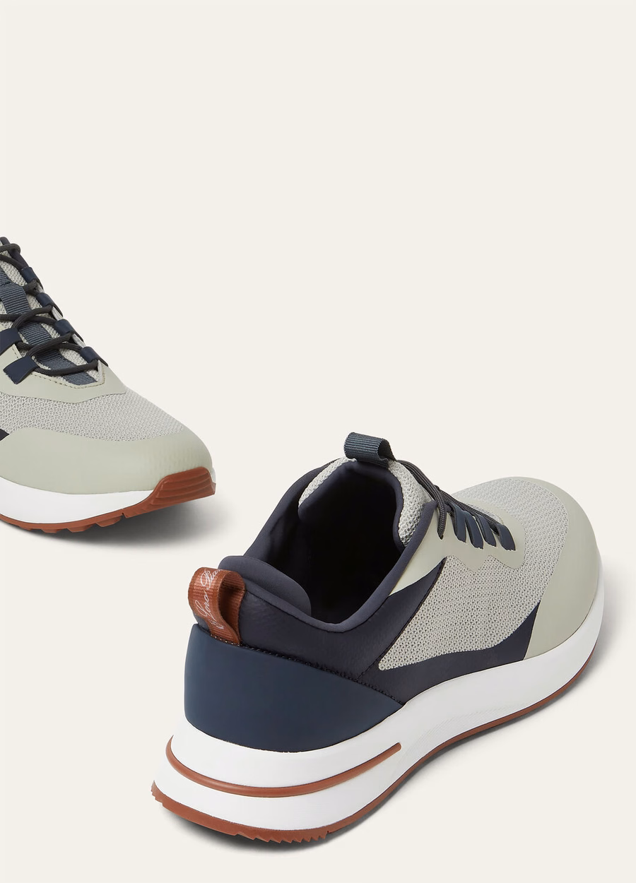 Weekend walking shoes in microfiber