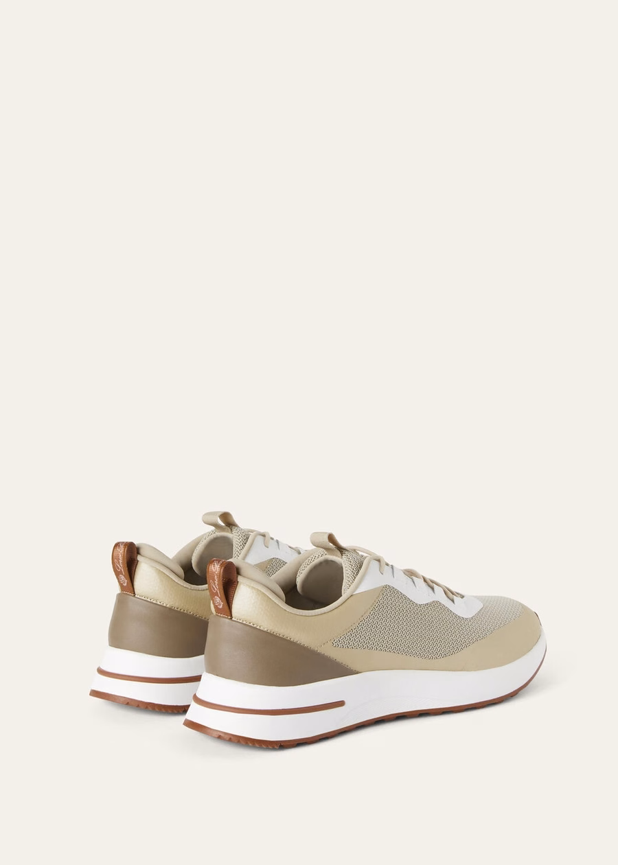 Weekend Microfiber Walking Sneakers Desert Beige