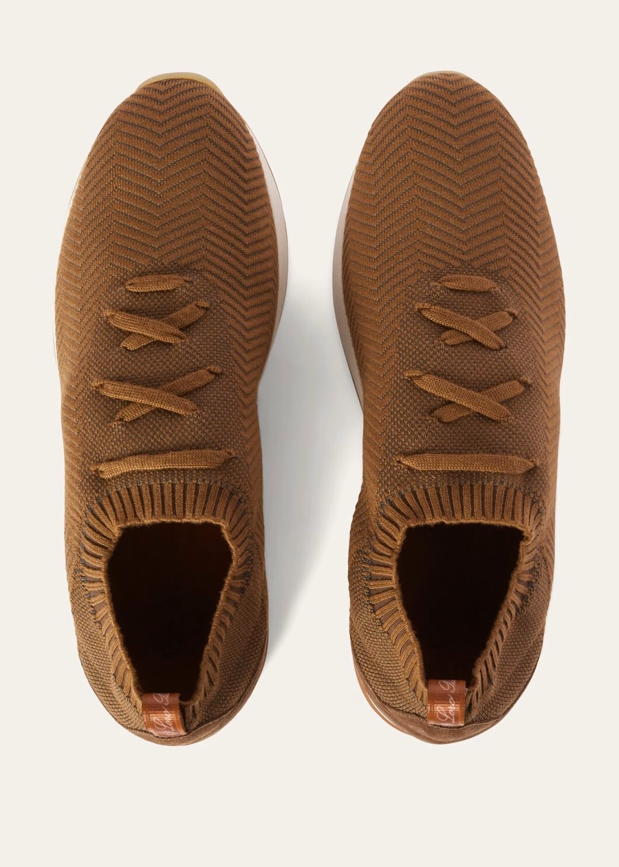360 LP Flexy Walk Sneakers Virgin Wool Pecan