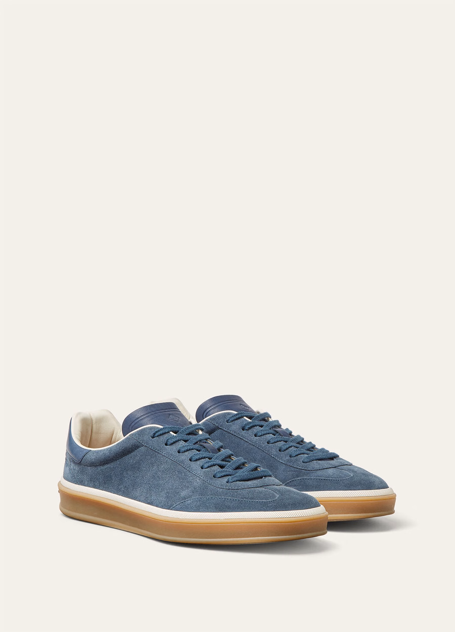 Walk Tennis suede Calf Split Black Figs