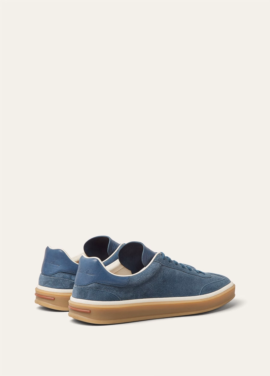 Walk Tennis suede Calf Split Black Figs