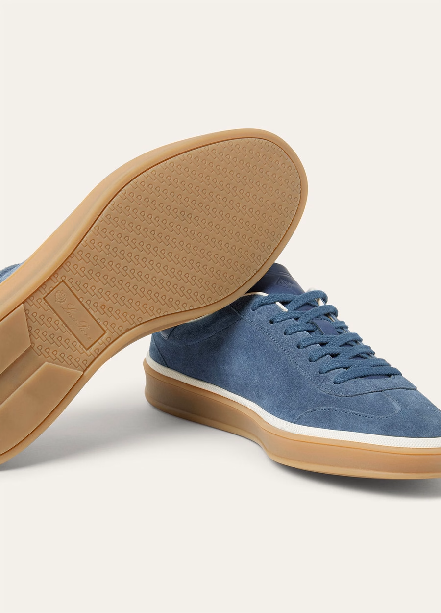 Walk Tennis suede Calf Split Black Figs