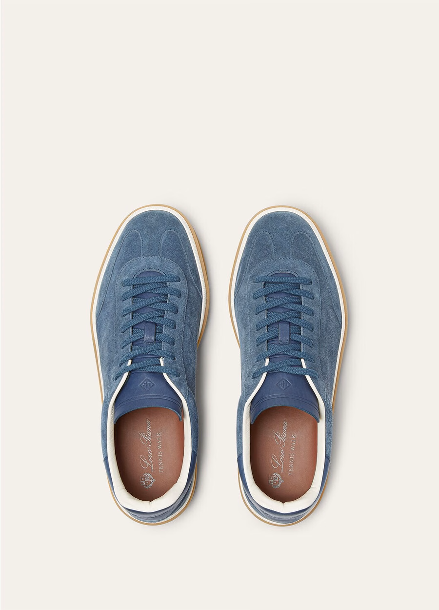 Walk Tennis suede Calf Split Black Figs