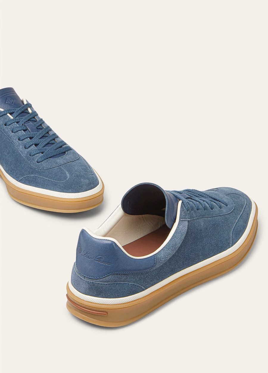 Walk Tennis suede Calf Split Black Figs