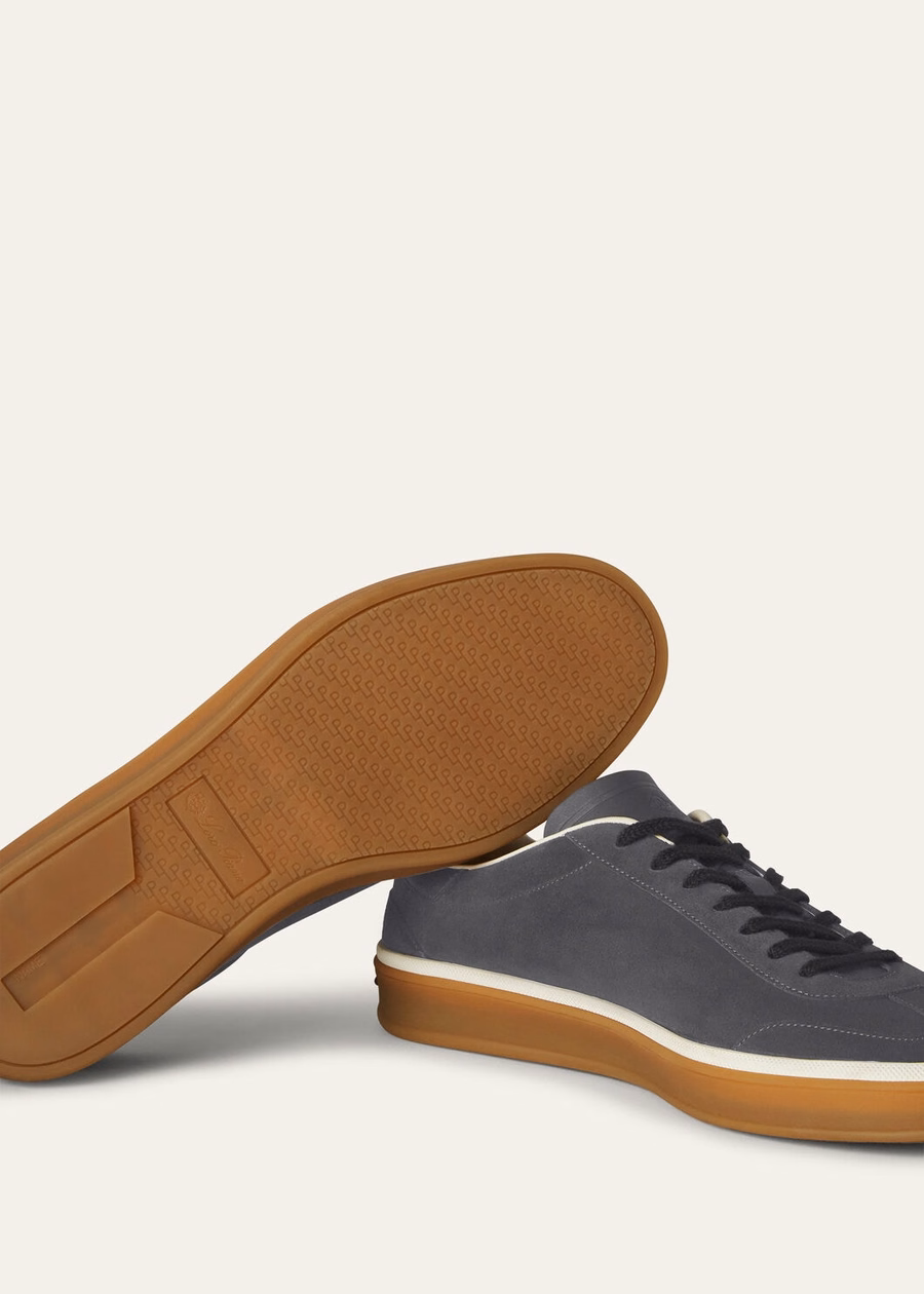 Tennis Walk Tennis Suede Calf Split Warm Grey