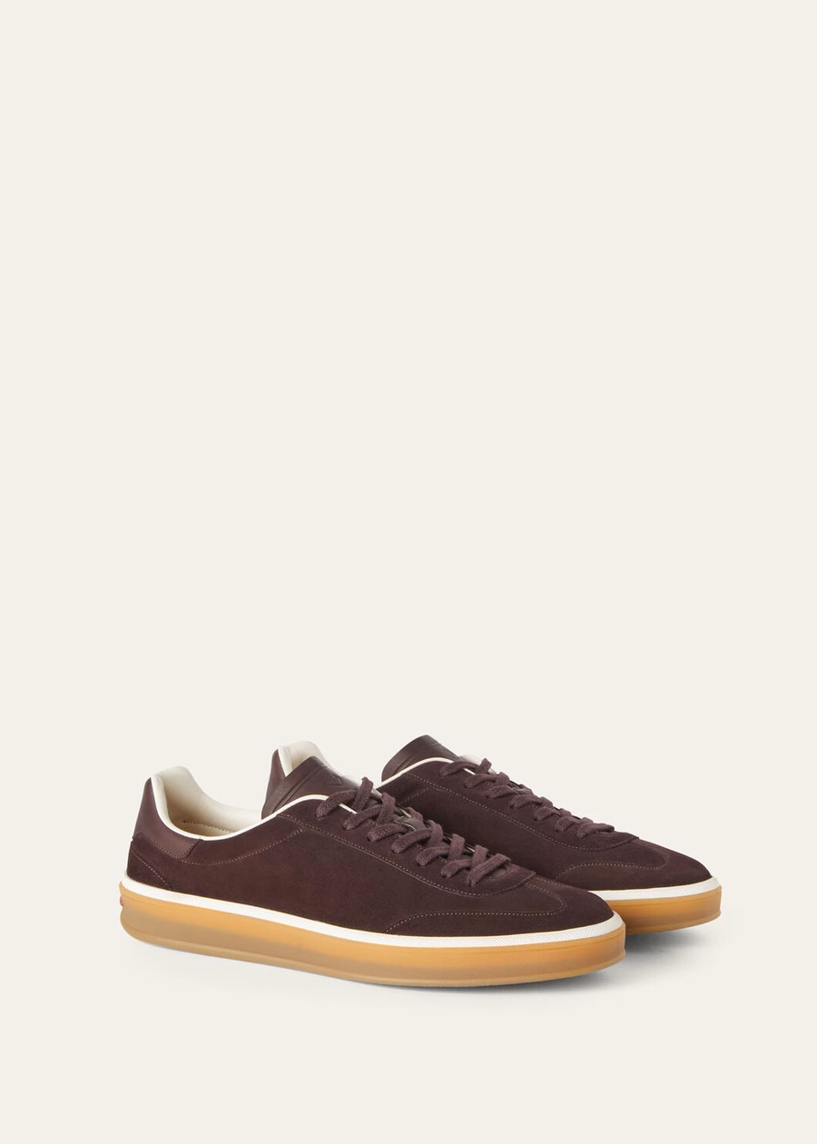 Tennis Walk Tennis suede Calf Split Amarone